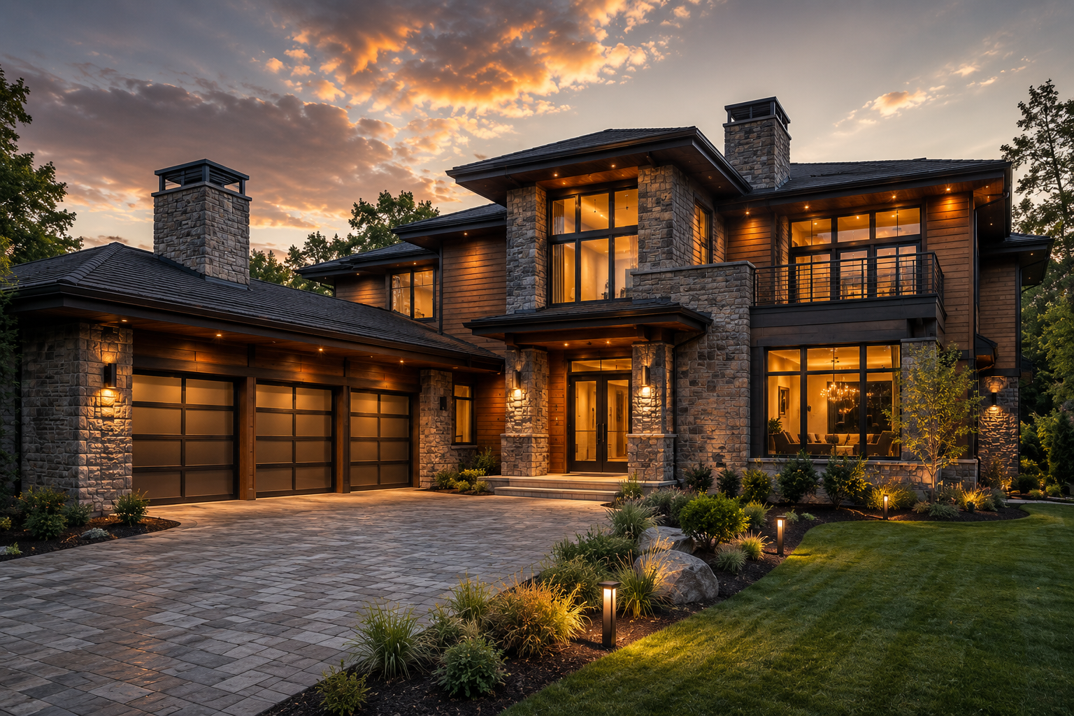 Custom luxury home